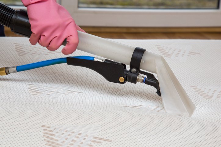 Mattress or bed chemical cleaning with professionally extraction method.