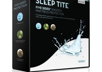 Malouf- Sleep Tite Five Sided IceTech Mattress Protector